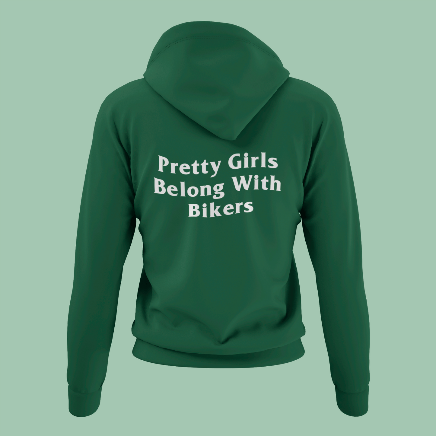 BLVNKS "Pretty Girls Belong With Bikers" Hoodie