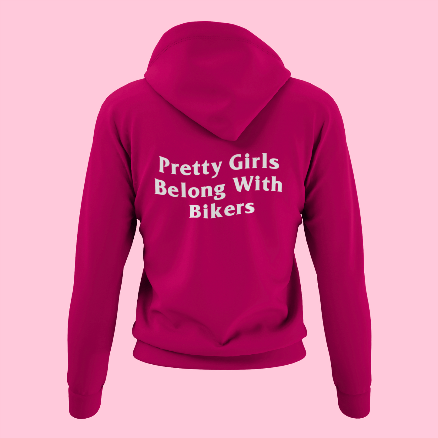 BLVNKS "Pretty Girls Belong With Bikers" Hoodie