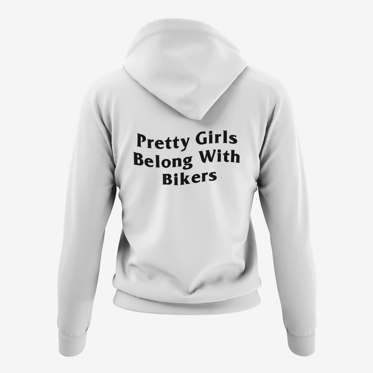 BLVNKS "Pretty Girls Belong With Bikers" Hoodie