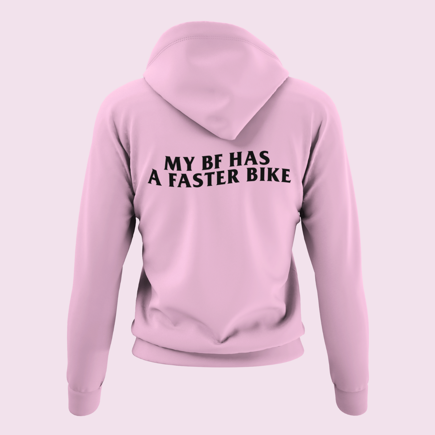 BLVNKS "MY BF HAS A FASTER BIKE" Hoodie