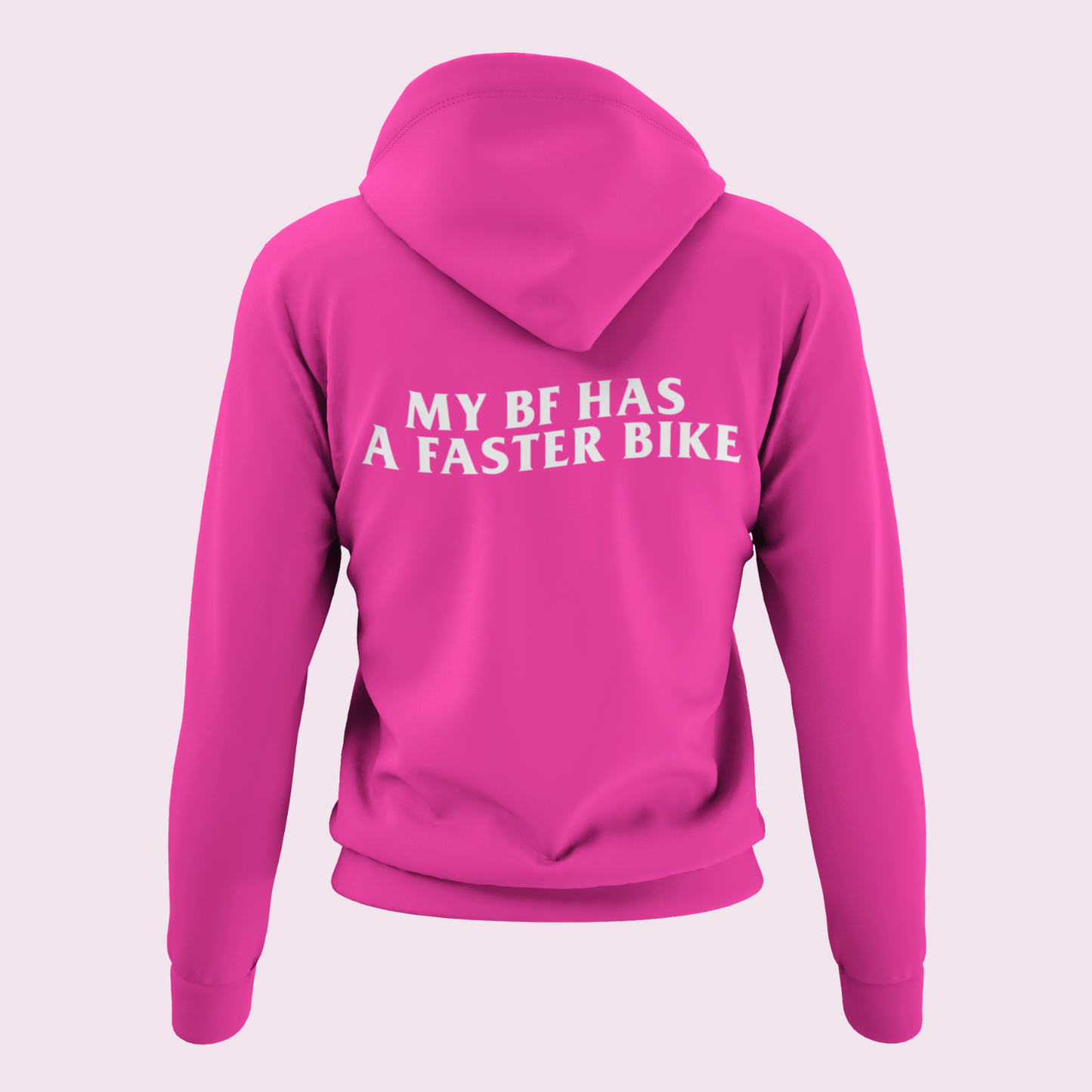 BLVNKS "MY BF HAS A FASTER BIKE" Hoodie