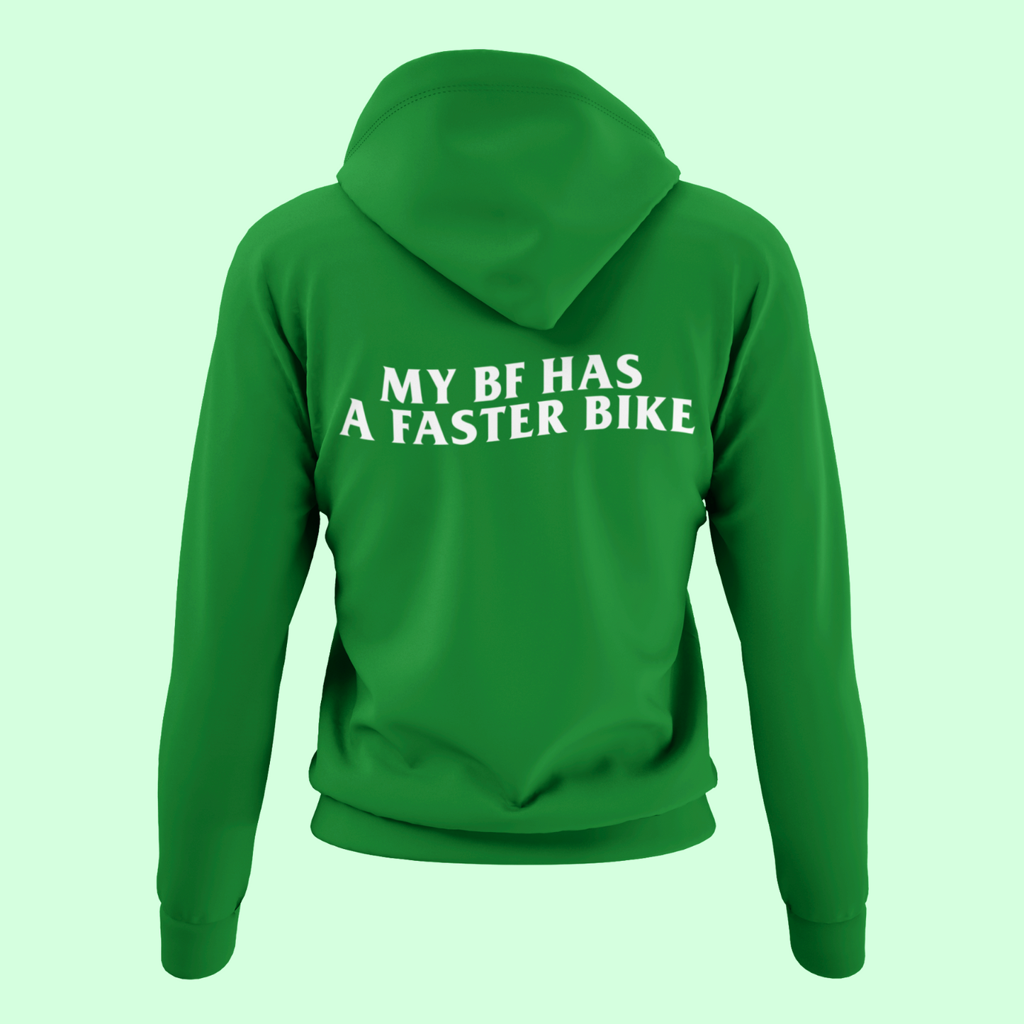 BLVNKS "MY BF HAS A FASTER BIKE" Hoodie